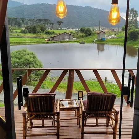 Chale Encanto Do Lago Urubici Exterior foto